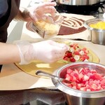 L'AVENUE BiS - 店内　焼き立てクレープ…