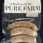 PURE FARM - 料理写真:発酵玄米ソーセージ