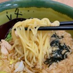 高幡そば - 麺リフト