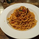 ポールズカフェ - スパゲティミートソース800円