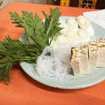 Yonekyuu Honten - 上の牛鍋　野菜・玉子付き　一人前　（3,160円）×2