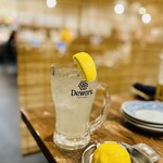 博多豊一長浜食堂 - レモンサワー