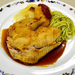 Kafedhumarushe - 【週替わりメニュー】　若鶏のロースト　照り焼きソース