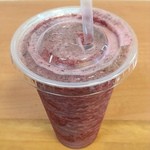 サワヤ カフェ - 避暑地でブルーベリージュース*\(^o^)/*