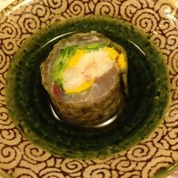 うなぎ 久保田 - あじ、キュウリ、カニ