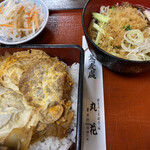 蕎麦処 丸花 - カツ丼セット