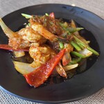 タイ料理ジャンピー - クン・パップリックゲーン