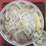 ラーメン もっけだの - 『ラーメンニンニク野菜マシマシ』