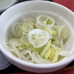 ラーメン もっけだの - アプリスクラッチC賞のネギ