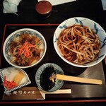 麺司 長岡屋 - 平日ランチセット 嵐山 990円