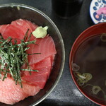 さらしな - 中とろ丼セット（きしめん）