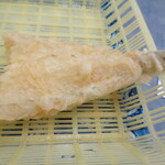 だるまの天ぷら定食 - 「伝統の魚定食（中ごはん）」（1,100円）のキス