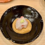 川田 - 2023.3.  〆ご飯②真鯛の胡麻和え