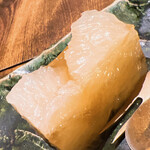 温石 - グレープフルーツと紅茶のゼリー寄せ