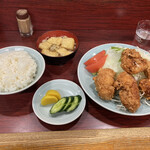 園春 - 唐揚げ定食