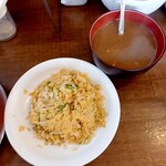 十六代目 哲麺 - 半チャとカレー