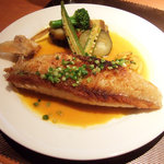 ビストロ ラ・シブレット - 天然釣り甘鯛の松笠焼き(2400円)