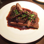 ビストロ ラ・シブレット - 鴨ムネ肉のエマンセグリーンペッパーソース(3400円)