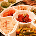 Assorted 7 types of appetizers