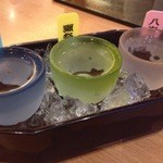 つつじの茶屋 - 選べる冷酒三種セット