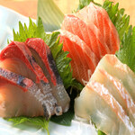 Today's 3-piece sashimi platter
