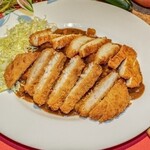 Loin cutlet & chicken cutlet curry