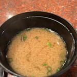 土肥亭 - 味噌汁
