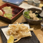 Kamiya Sakaba - 白海老の天ぷら