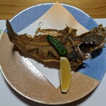ご馳走 青柳 - 平目の唐揚げ
