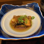 華かぶき - 魚と茄子とかぼちゃのカレーあんかけ