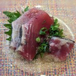 大洗料理つかさ - 初鰹　塩ポン酢