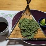 ご馳走 青柳 - 会津のよもぎ麺