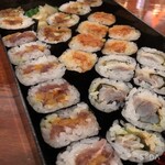 寿司の丸将 - 雲丹巻き・トロタク・穴きゅう・光り物巻き