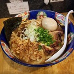 塩そば専門店 桑ばら - もち姫の鶏白湯和えそば