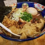 塩そば専門店 桑ばら - もち姫の鶏白湯和えそば