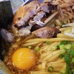 塩そば専門店 桑ばら - 塩スパイシーカレー油そば
