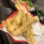 寿司の丸将 - 子持ち昆布の天ぷら
