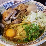 塩そば専門店 桑ばら - 塩スパイシーカレー油そば