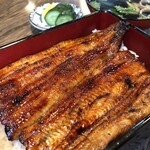 うなよし 上土店 - 鰻重（白米半分）