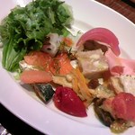 バルベッタ - ディナー・コースの前菜盛り合わせ(2013.7再）
