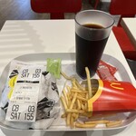 McDonald's - BBQ Beef - 2Meats(セット)/15.00€♪