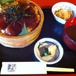 すし久 - てこねずし1150円