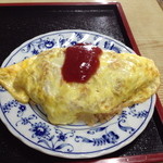 福栄食堂 - 火曜日はミニオムライスサービス