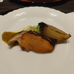 割烹 清風 - 焼き物：サクラマス