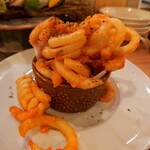 魚屋 ちから - くるくるのポテトは明太バターで♪