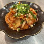 Octopus kimchi