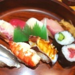 Sushi Fujita - 寿司ランチ！
                        昼はお値打ちですね〜