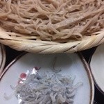 ほん多 - 梅しらす蕎麦（旧メニュー）