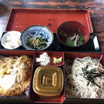 Ichiriki - かつ丼とざるセット　1,100円