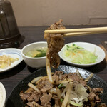 焼肉 うし雅 - 黒毛和牛の切り落とし